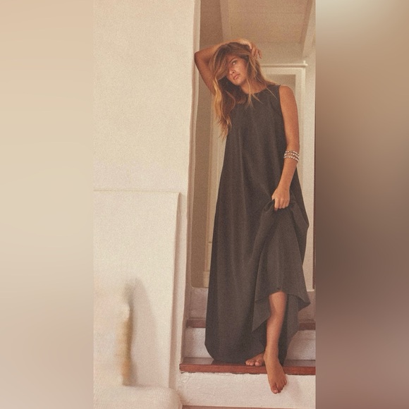 Zara Dresses & Skirts - NWOT - Zara Charcoal Maxi Dress - Size M